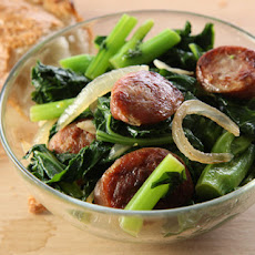 Sautéed Bratwurst with Broccoli Rabe Recipe