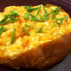 Cheese-Stuffed Sweet Potatoes