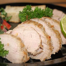 Grilled Garlic Pork Tenderloin