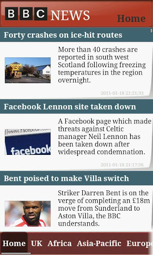 bbc-news for android screenshot