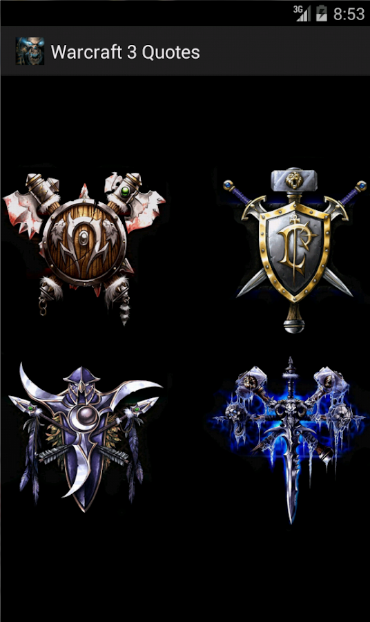 WarCraft 3 Quotes and Sounds - screenshot. cut the rope for nokia n8. warcr
