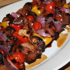 Oriental Shrimp & Steak Kabobs