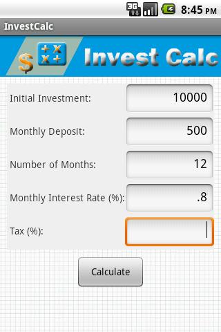 InvestCalc