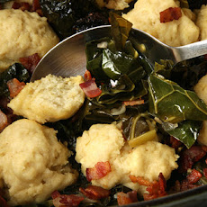 Collard Greens with Dumplings Recipe