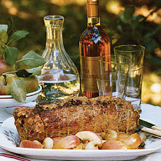 Pork Loin with Apple-Cornbread Stuffing