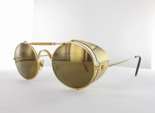 Golden sunglasses