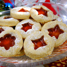 Low-Carb Linzer Cookies for Christmas