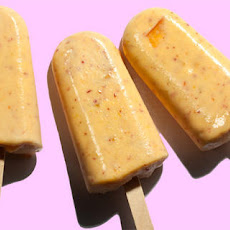 Peaches 'n' Cream Ice Pops Recipe