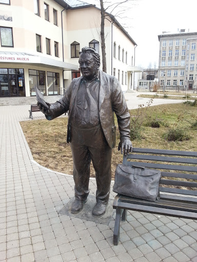 Sculpture of Antons Kūkois