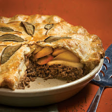 Pork and Apple Pie with Cheddar-Sage Crust
