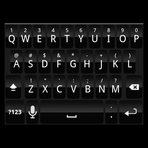 Black Gloss Keyboard Skin 個人化 App LOGO-APP開箱王