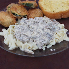 Ground Beef Stroganoff