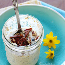 Skinny Overnight Oats in a Jar