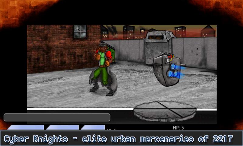 Android application Cyber Knights RPG Elite screenshort