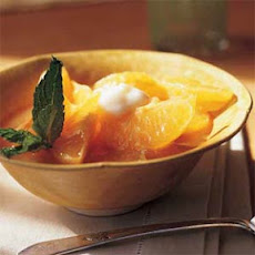 Jeweled Clementines with Vanilla Sauce