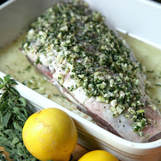 Greek-Style Marinated Leg of Lamb