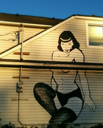 Bettie Page Mural