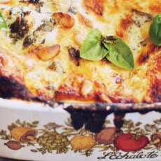 Roast Chicken And Grilled Eggplant Lasagna Recipe