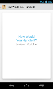 How to download How Would You Handle It? 1.0 unlimited apk for android