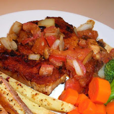 Grilled Italian Pork Chops