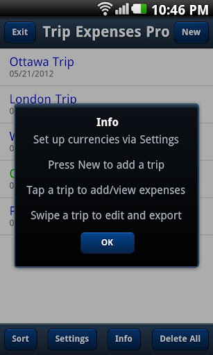 Trip Expenses Pro