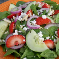 Strawberry Spinach Salad