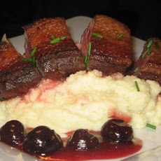 Chicken With Sour Cherry Sauce