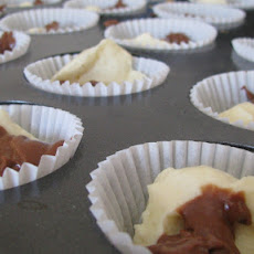 Mini Marble Cupcakes