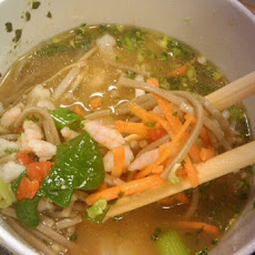 Hot and Sour Thai Prawn Soup