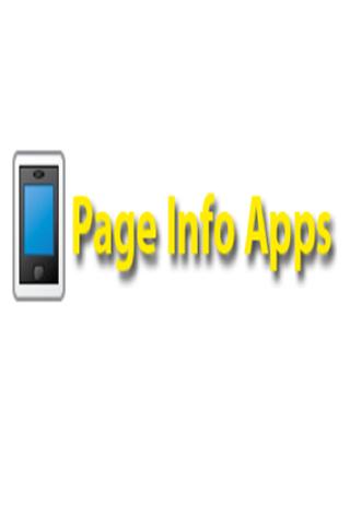 Page Info Apps