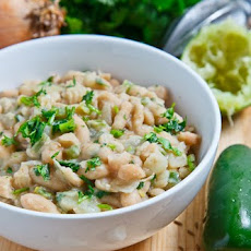 Cilantro and Lime Refried Beans