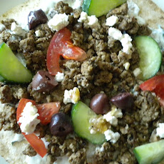 Fork and Knife Loose Meat Gyro