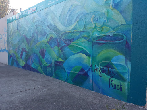 Mural Agua Fuente De Vida
