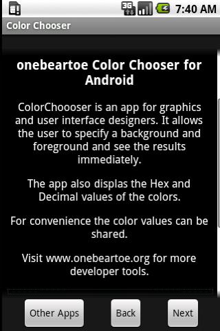 【免費工具App】Color Chooser-APP點子