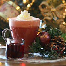 White Chocolate Boysenberry Cappuccino