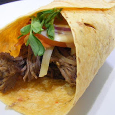Shredded Beef Wraps