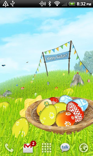 【免費個人化App】Easter Meadows Live Wallpaper-APP點子