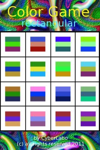 Color Game rectangular