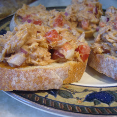 Curried Tuna Bruschetta