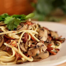 Mushroom-Bacon Pasta