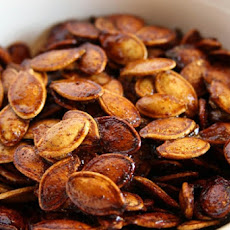 Halloween the Swarm (Candied Pumpkin Seeds)