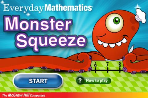 Everyday Math Monster Squeeze