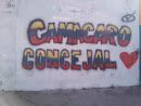 Graffiti Camacaro Concejal 