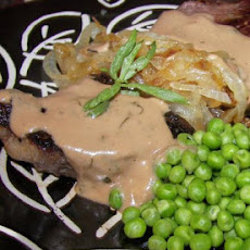 Steak Fillet With Tarragon Cream Brandy Sauce