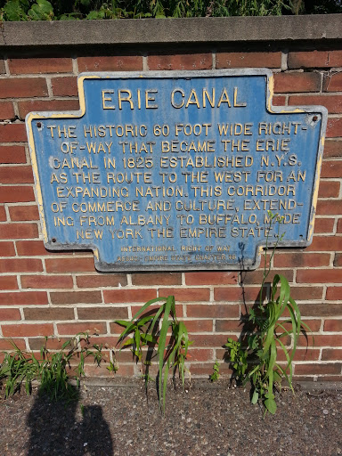 Erie Canal Plaque
