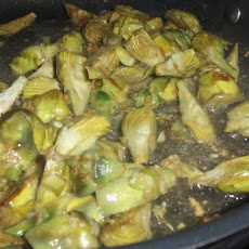 Baby Artichokes & Farfalle