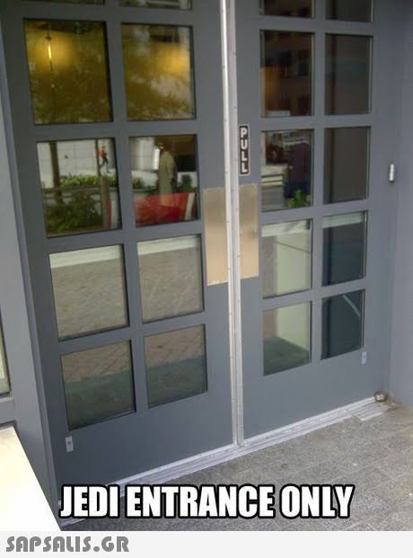 JEDI ENTRANCE ONLY 