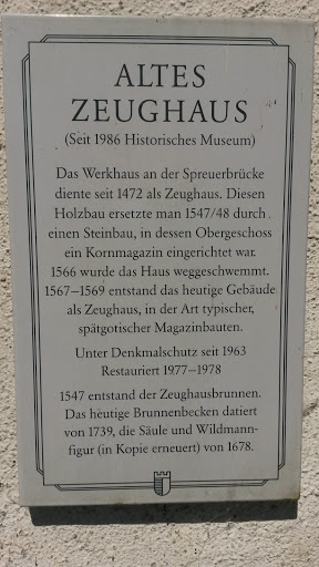 Altes Zeughaus Anno 1472