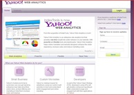 Yahoo analitycs
