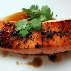 Honey-Ginger Baked Salmon With Jasmine Rice